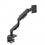 Monitorhalterung LC-Power LC-EQ-A49B 124,5 cm Schwarz Klemme 20 kg