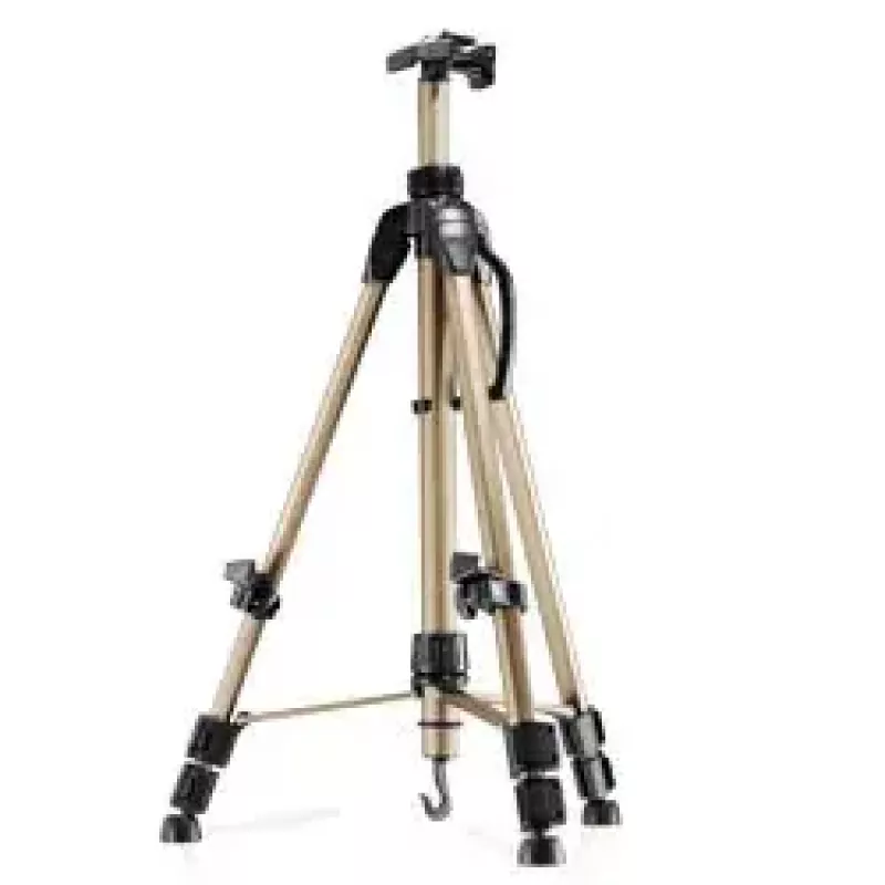 Staffelei Mantona 18427 Schwarz Gold Aluminium für Erwachsene