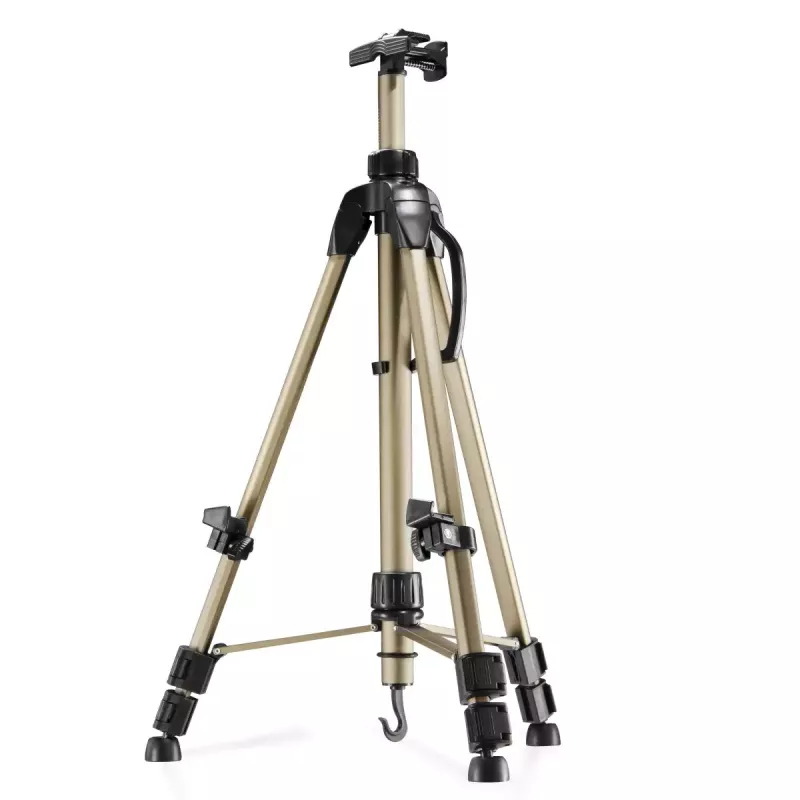 Staffelei Mantona 18427 Schwarz Gold Aluminium für Erwachsene