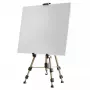 Staffelei Mantona 18427 Schwarz Gold Aluminium für Erwachsene
