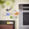 INTENSO Office Line USB-Stick-Multipack 5×64 GB, USB-A, USB 3.2 Gen 1, Swivel, mehrfarbig