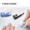 INTENSO Office Line USB-Stick-Multipack 5×64 GB, USB-A, USB 3.2 Gen 1, Swivel, mehrfarbig
