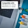 INTENSO Office Line USB-Stick-Multipack 5×64 GB, USB-A, USB 3.2 Gen 1, Swivel, mehrfarbig