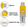 INTENSO Office Line USB-Stick-Multipack 5×64 GB, USB-A, USB 3.2 Gen 1, Swivel, mehrfarbig