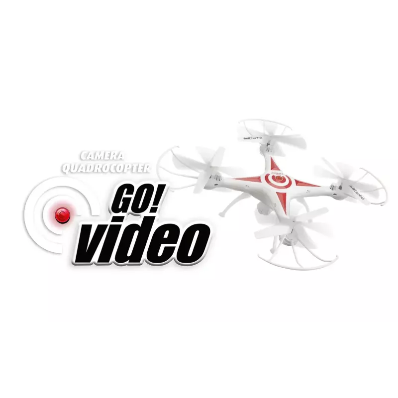 Revell 23858 Kameradrohne Quadrocopter GO! VIDEO 2.4 GHz RTF Rot/Weiß