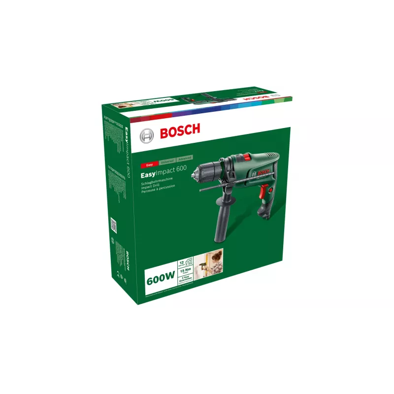 Bosch Easy Impact 600 600 W 3000 RPM Keyless