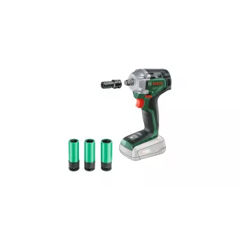 Bosch UniversalImpactDrive 18V-350 (Bare tool + Hex-Adapter + 3 Nüsse 17, 19, 21 mm)