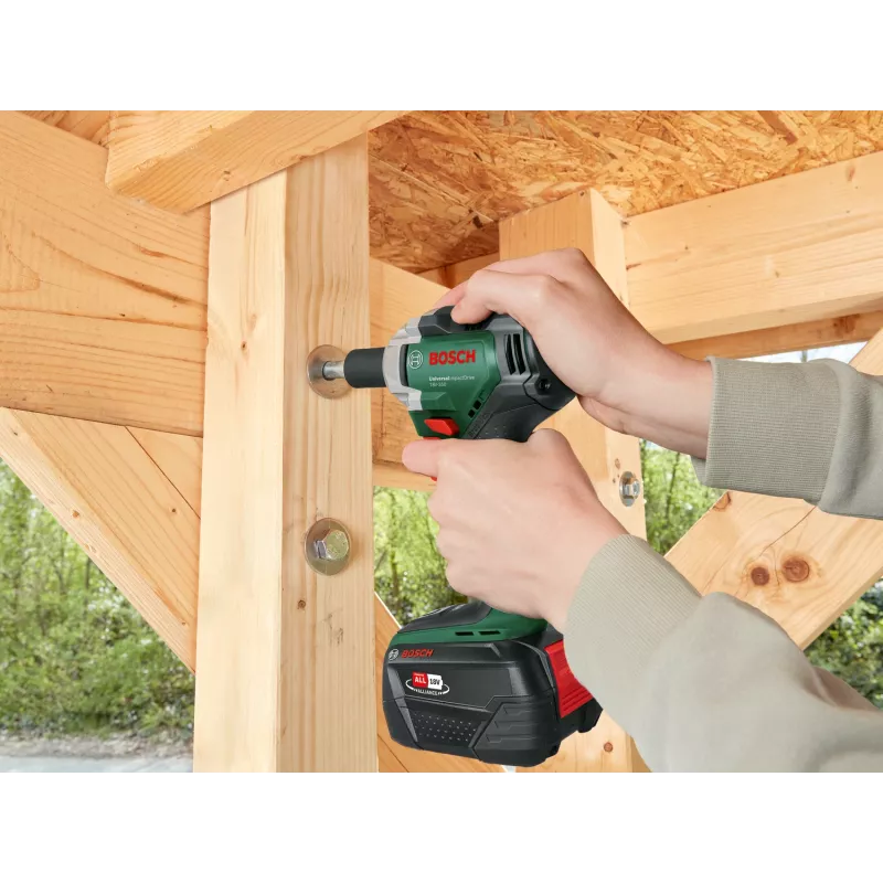 Bosch UniversalImpactDrive 18V-350 (Bare tool + Hex-Adapter + 3 Nüsse 17, 19, 21 mm)