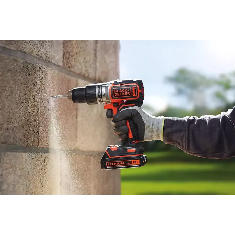 Akkuschrauber Schwarz & Decker BL188KB-QW 18V Lithium, Orange