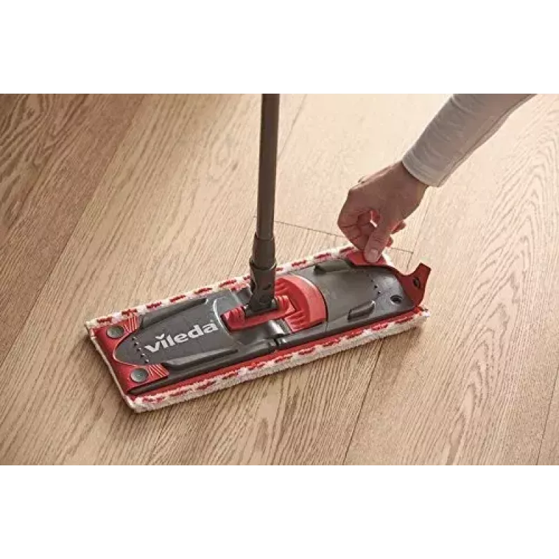 Wischsystem Vileda SuperMocio Revolution Eintank Schwarz Rot Weiß