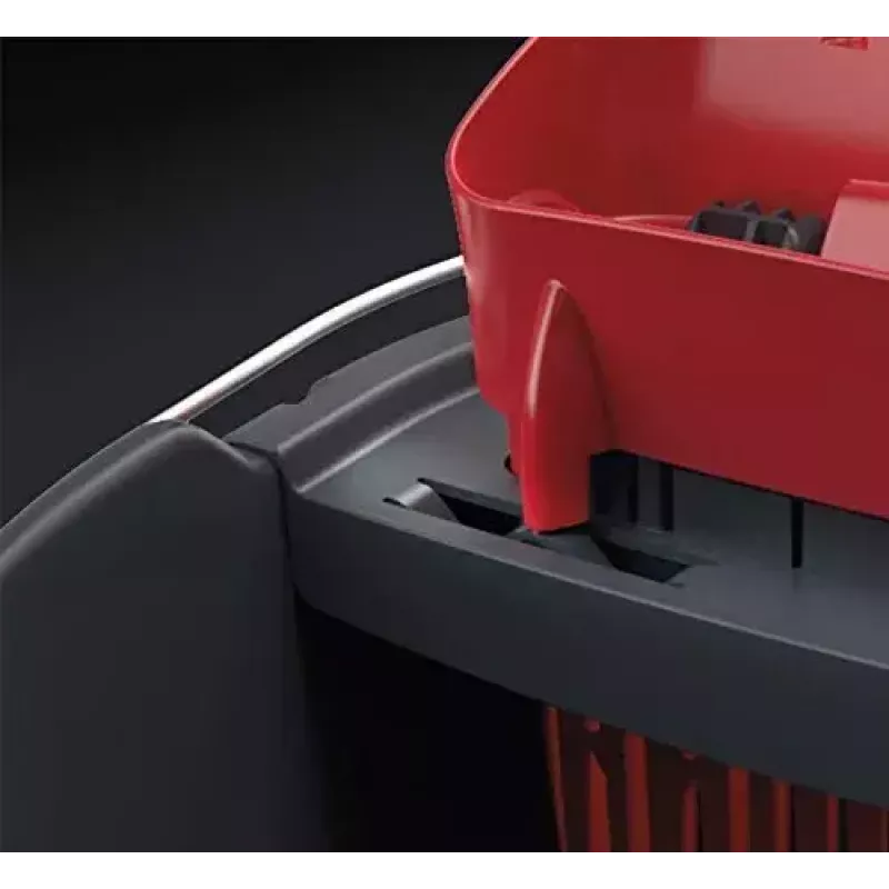 Wischsystem Vileda SuperMocio Revolution Eintank Schwarz Rot Weiß