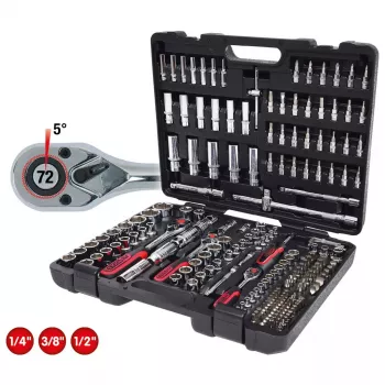 Steckschlüssel-Satz KS Tools 918.0795 195 Köpfe Imperial 10 kg