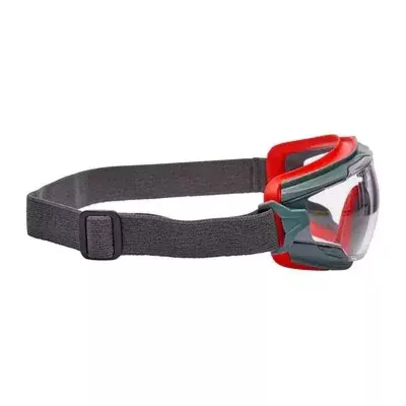 3M 7100074368 Sicherheitsbrille Schutzbrille Grau, Rot