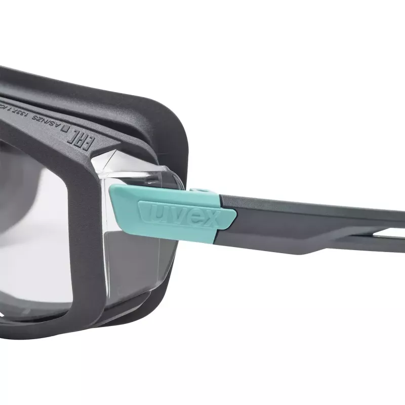 Sicherheitsbrille Uvex i-guard Polycarbonat Blau Grau Transparent