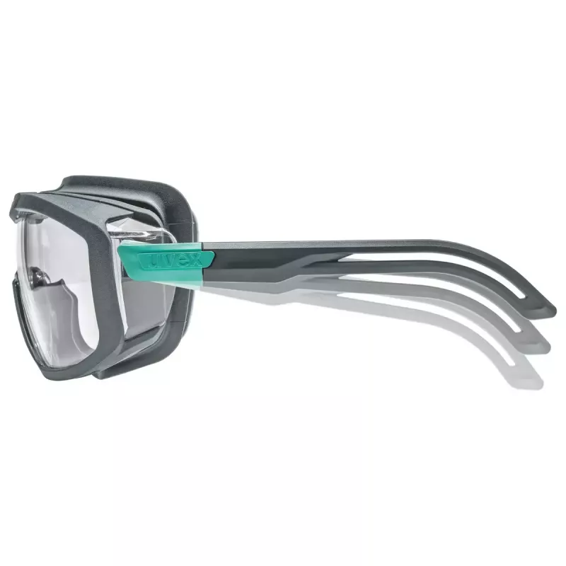 Sicherheitsbrille Uvex i-guard Polycarbonat Blau Grau Transparent