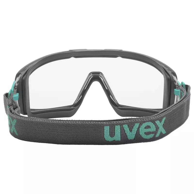 Sicherheitsbrille Uvex i-guard+ Polycarbonat Schwarz Blau Transparente Gläser
