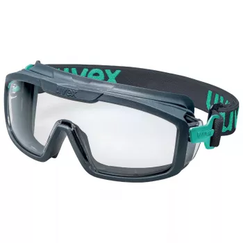 Sicherheitsbrille Uvex i-guard+ Polycarbonat Schwarz Blau Transparente Gläser
