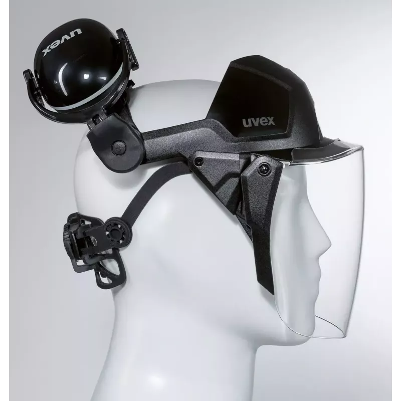Sicherheitskopfschutz Uvex 9790212 Schwarz