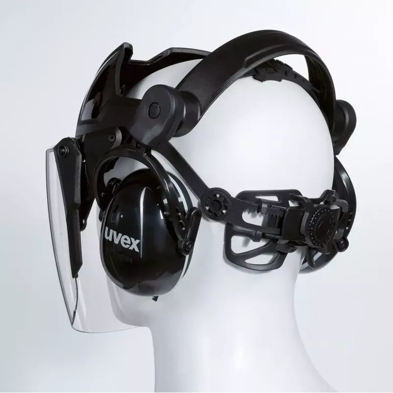 Sicherheitskopfschutz Uvex 9790212 Schwarz