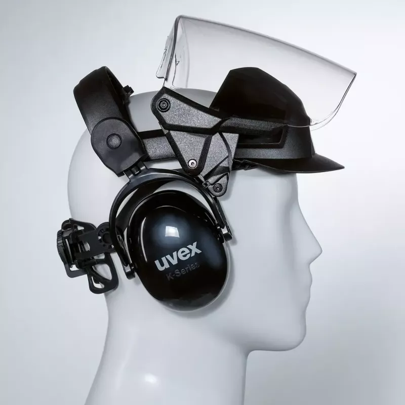 Sicherheitskopfschutz Uvex 9790212 Schwarz