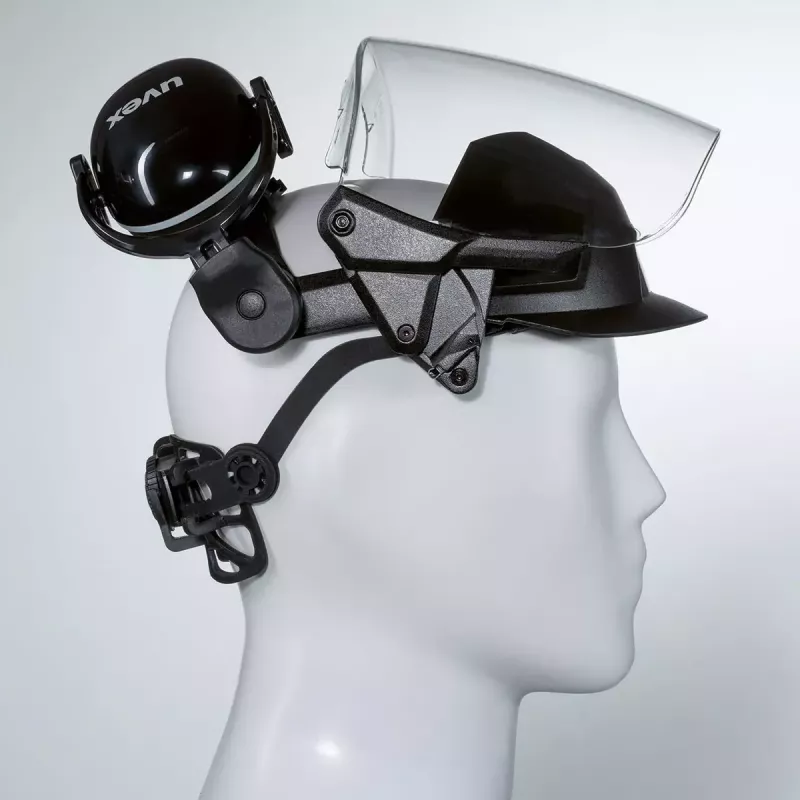 Sicherheitskopfschutz Uvex 9790212 Schwarz