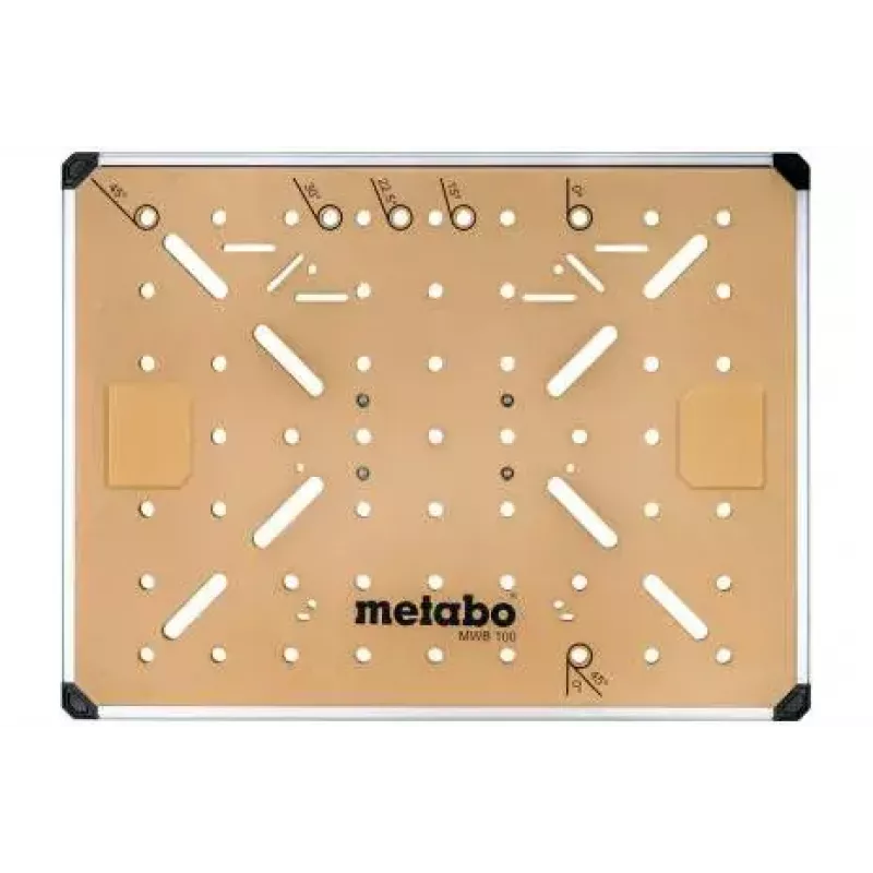 Outdoor-Tisch Metabo MWB 100 Beige Metallic Rechteckig 710 mm Breite
