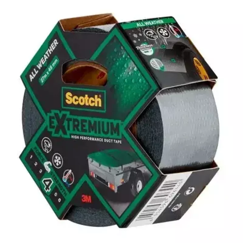 3M Extremium Tape Grau 27,4 m Bündeln Reparieren Wasserdicht