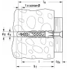 Universaldübel Fischer UX Grün 10 x 60 R