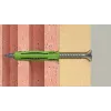 Schrauben- und Dübelset Fischer 567813 45 Stück Grün