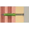 Schrauben- und Dübelset Fischer 567814 45 Stück 8 mm Durchmesser 40 mm Länge