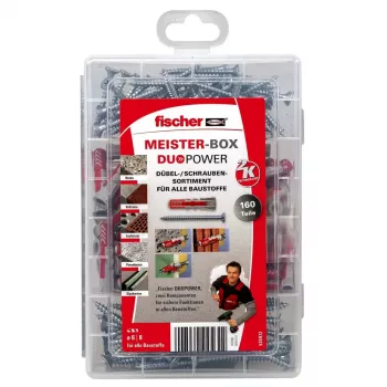 Expansionsanker Fischer MEISTER-BOX DUOPOWER + Schrauben