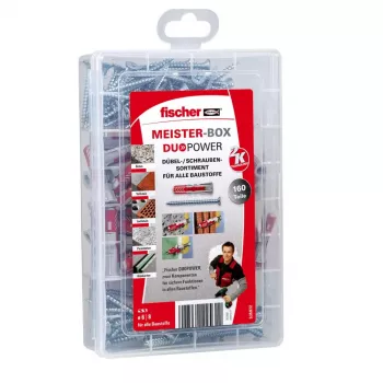 Expansionsanker Fischer MEISTER-BOX DUOPOWER + Schrauben