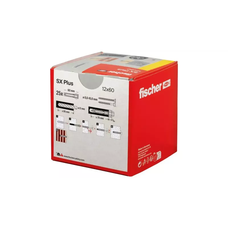 Expansionsdübel Fischer 568012 60 mm Nylon 25 Stück