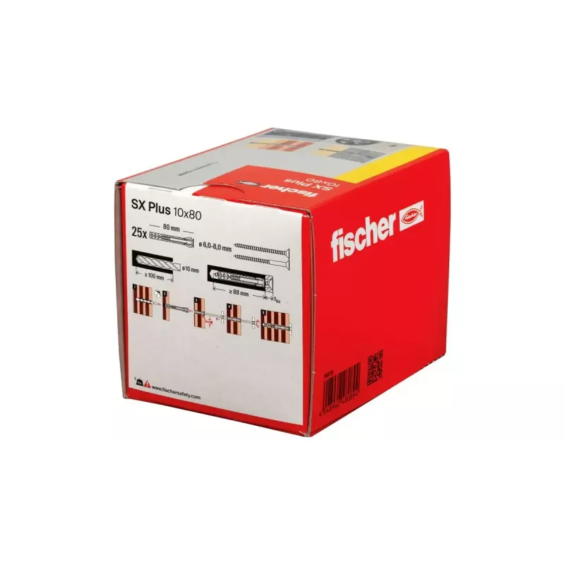 Expansionsanker Fischer 568110 80 mm Nylon 25 Stück