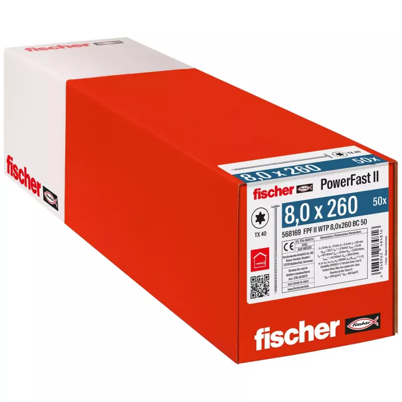 Schraube/Bolzen Fischer 568169 50 Stück