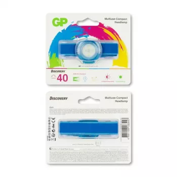 Stirnlampe GP Lighting CH31 Blau LED 100 lm 40 m