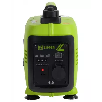 Engine Generator Zipper ZI-STE1000INV 800 W 1,55 L Benzin Schwarz Grün
