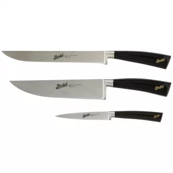Küchenmesser-Set Berkel Elegance — Edelstahlklingen, 3 Stück, Klingenlänge 22 cm