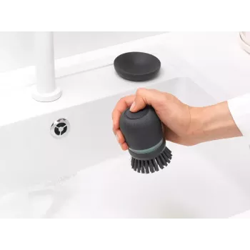 Spülbürste Brabantia 302626 Grau 86 mm x 86 mm x 105 mm