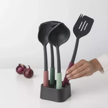 Brabantia Tasty+ 5 Stk. Schwarz Grün Rot Hitzebeständig bis 220°C