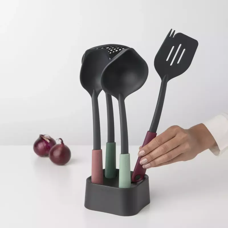 Brabantia Tasty+ 5 Stk. Schwarz Grün Rot Hitzebeständig bis 220°C