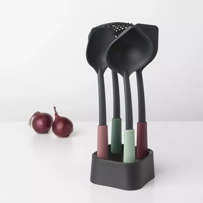 Brabantia Tasty+ 5 Stk. Schwarz Grün Rot Hitzebeständig bis 220°C