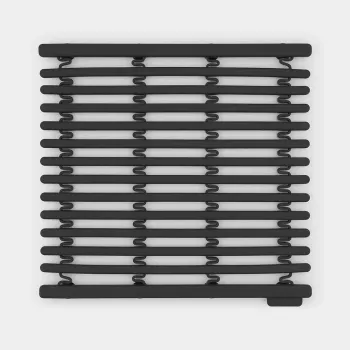 Spülbeckenmatte Brabantia 302589 Anthrazit 300x300x15 mm