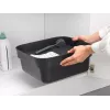 Spülschüssel Brabantia 302664 Rechteckig Grau 374x344x161 mm