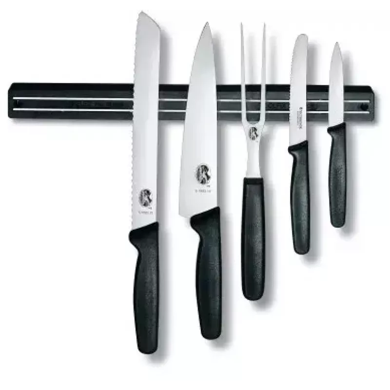 Magnetische Messerleiste Victorinox Schwarz 30 mm Breite 350 mm Tiefe 22 mm Höhe