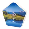 Klangerzeuger Olympia Sounds of Nature, weiß, kompakte Abmessungen 135×30×130 mm