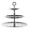 Alessi Dressed Dreistöckiger Ständer, Edelstahl (MW52/3)