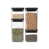 Vierkant-Kunststoffdose Brabantia Tasty+