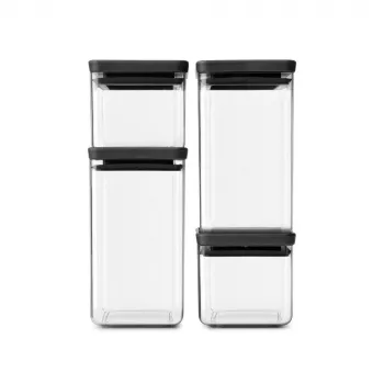 Vierkant-Kunststoffdose Brabantia Tasty+