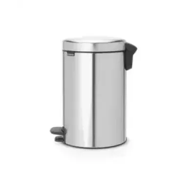 Abfalleimer Brabantia 112041 12 L Rund Edelstahl